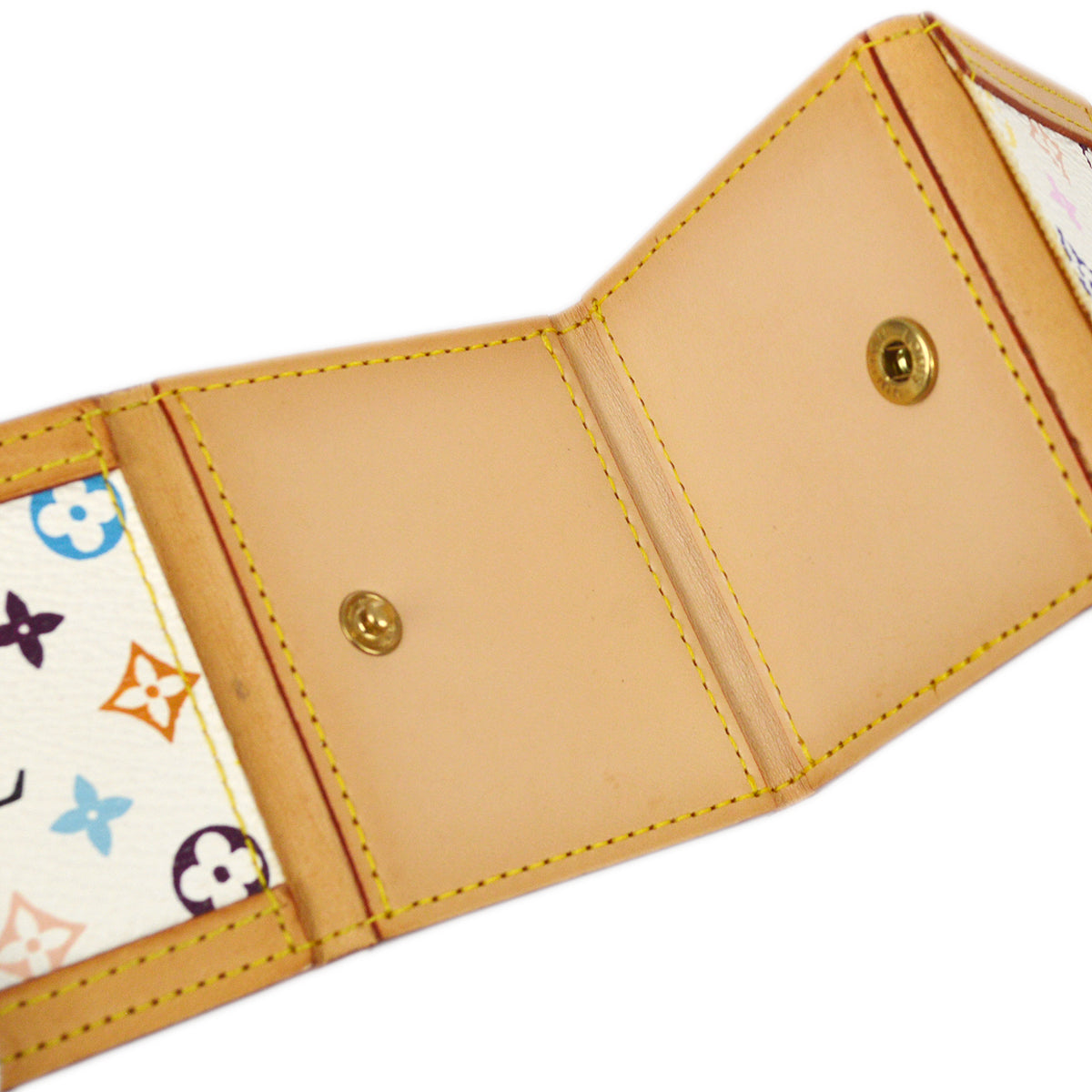 Louis Vuitton 2004 Multicolor Porte Photo 4Volet Mini Photo Case M58005