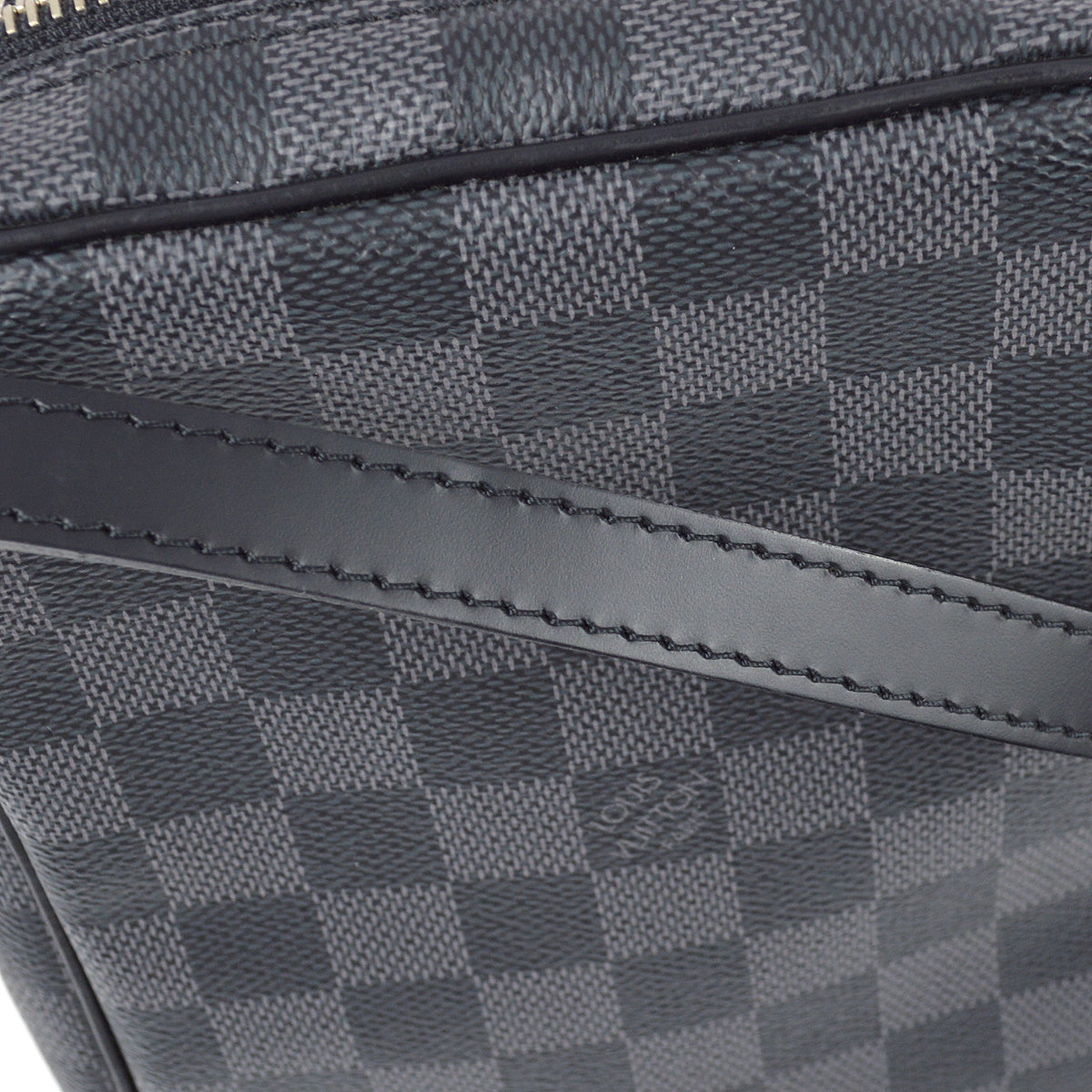 Louis Vuitton 2009 Damier Graphite Rem Shoulder Bag N41446