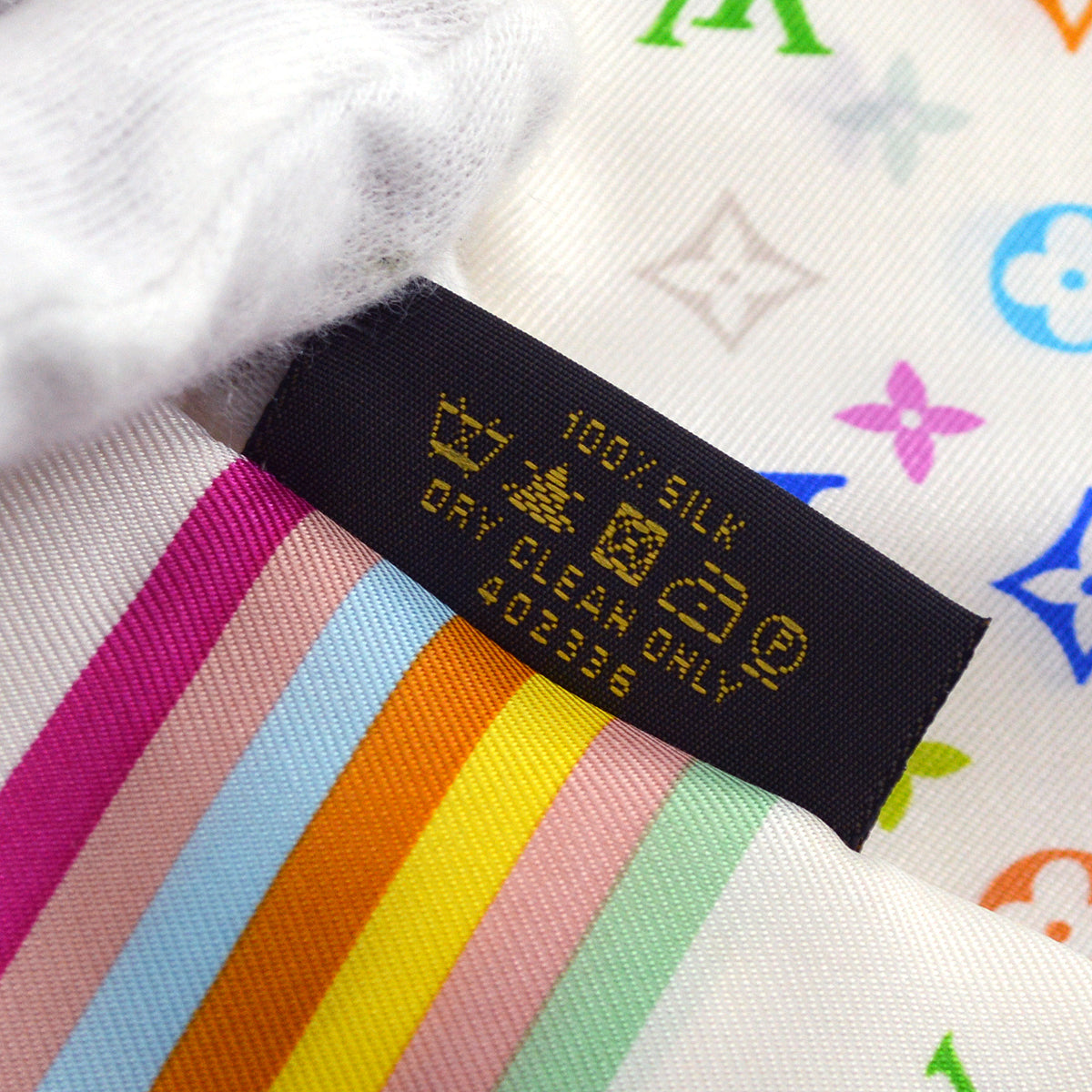 Louis Vuitton Bandeau Scarf Monogram Multicolor M71991 Small Good
