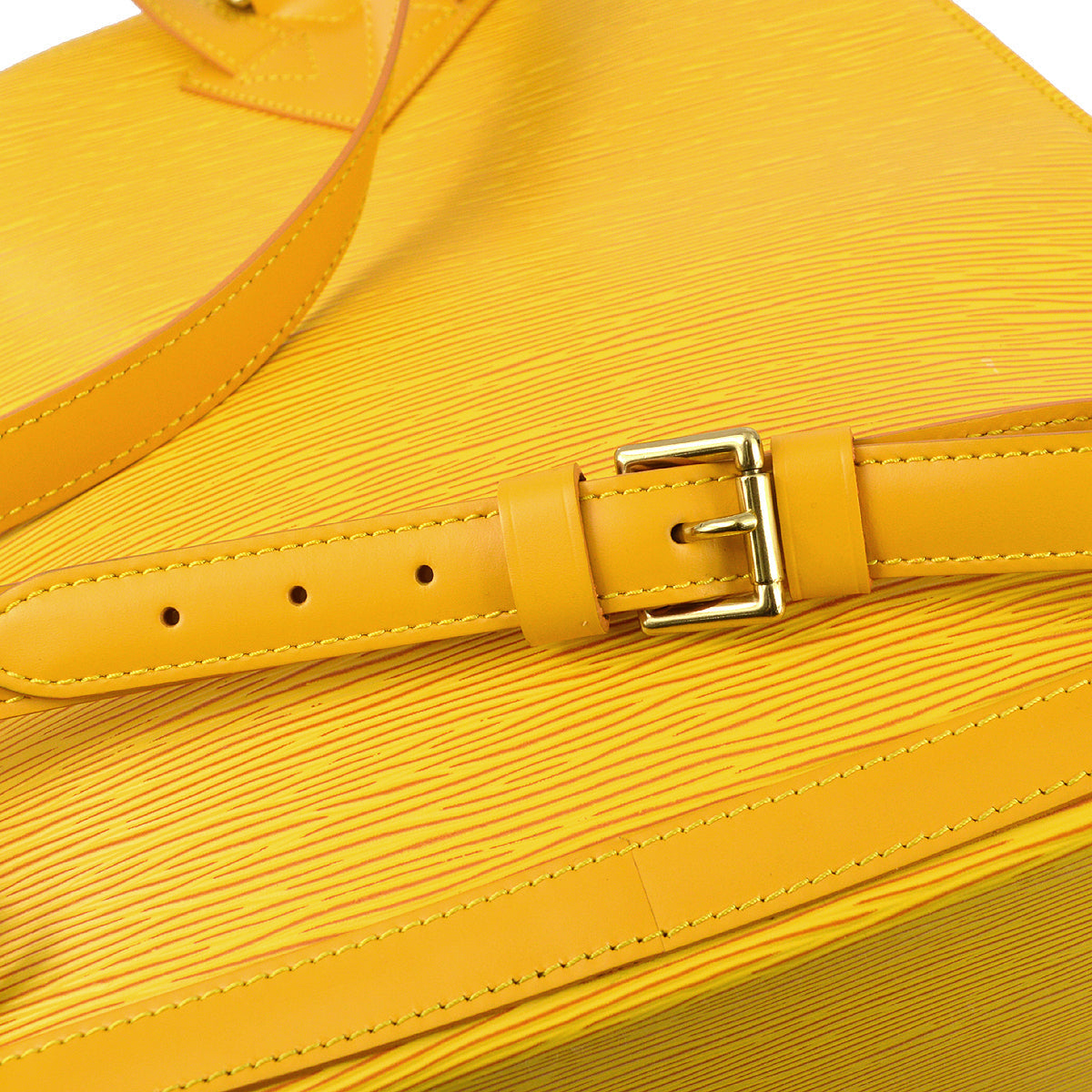 Louis Vuitton 1997 Yellow Epi Gobelins Backpack M52299