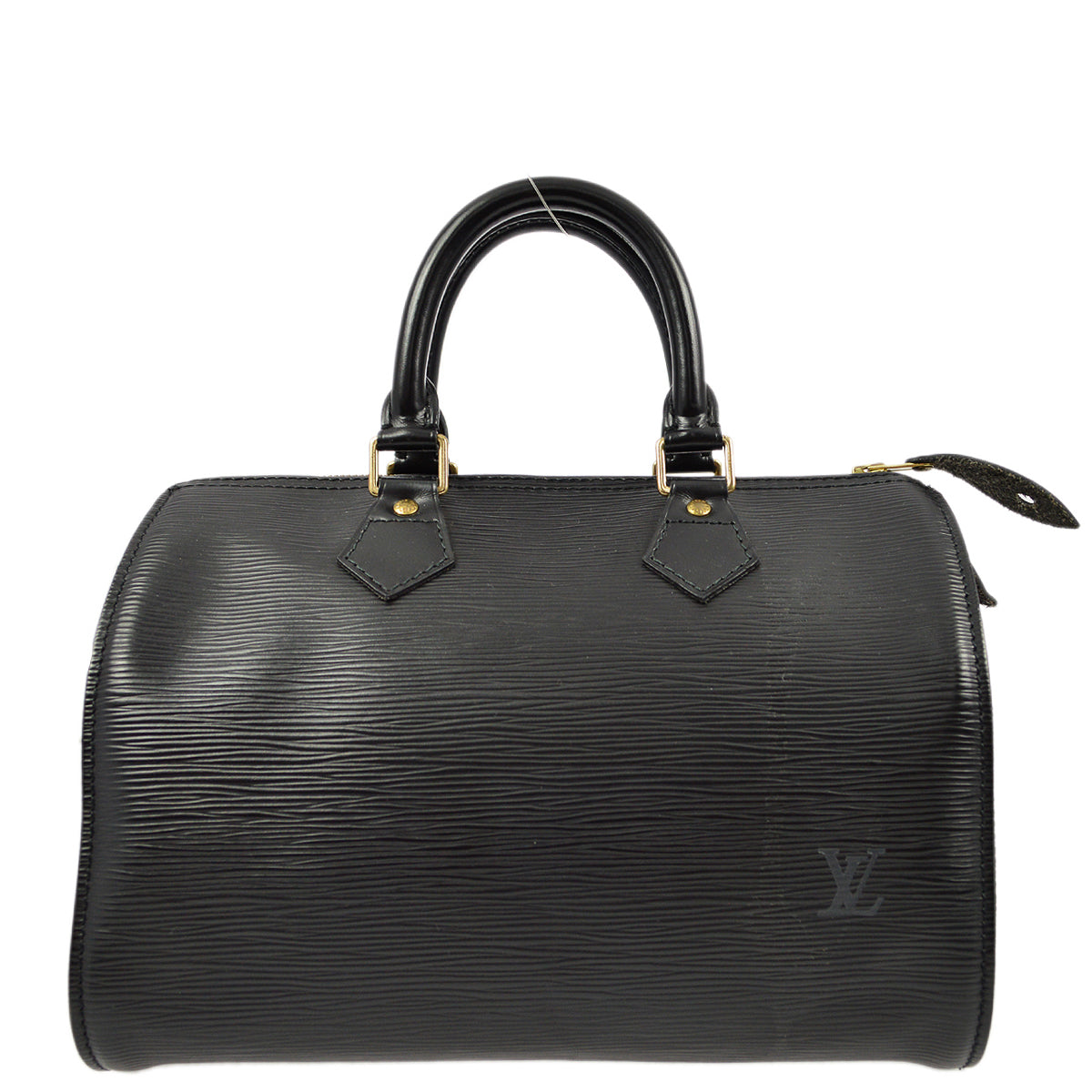 Louis Vuitton 1994 Black Epi Speedy 25 Handbag M43012