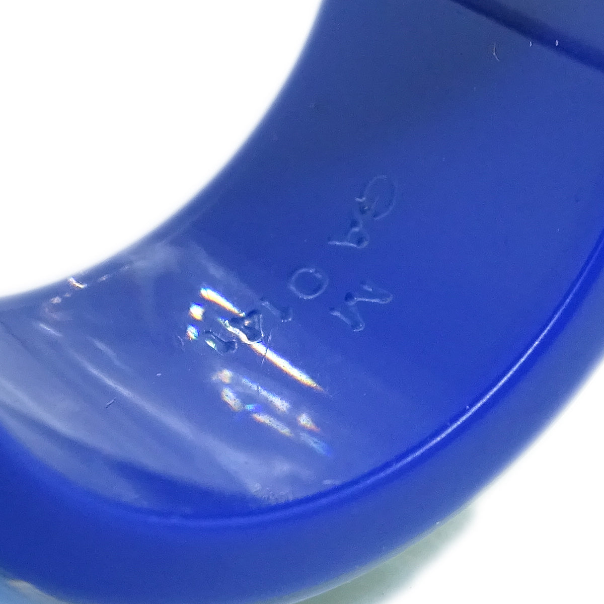 Louis Vuitton Blue Burg Tropical Cocktail Ring M66297 #52 #12 #M