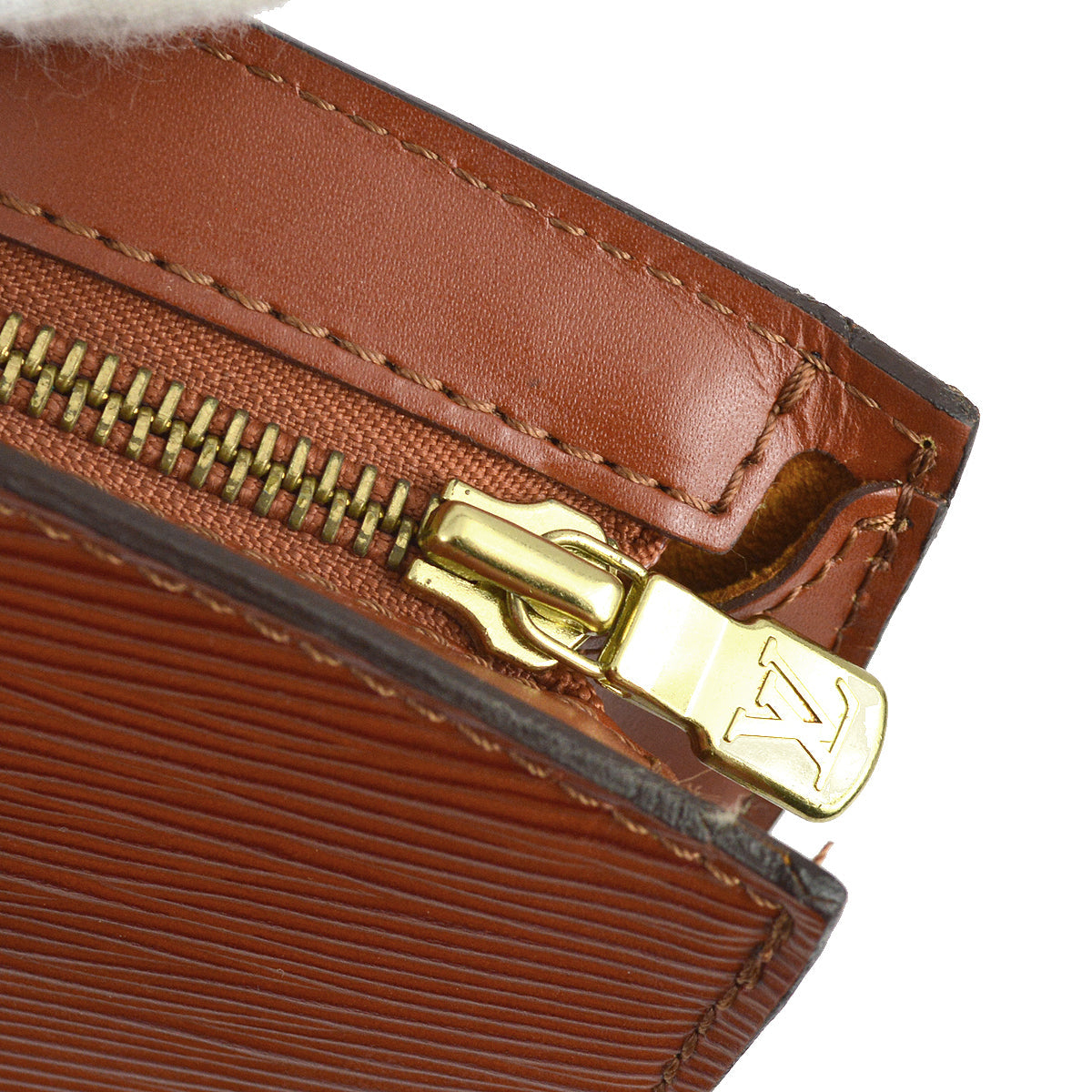 Louis Vuitton 1995 Brown Epi Saint Jacques Poignee Long M52333