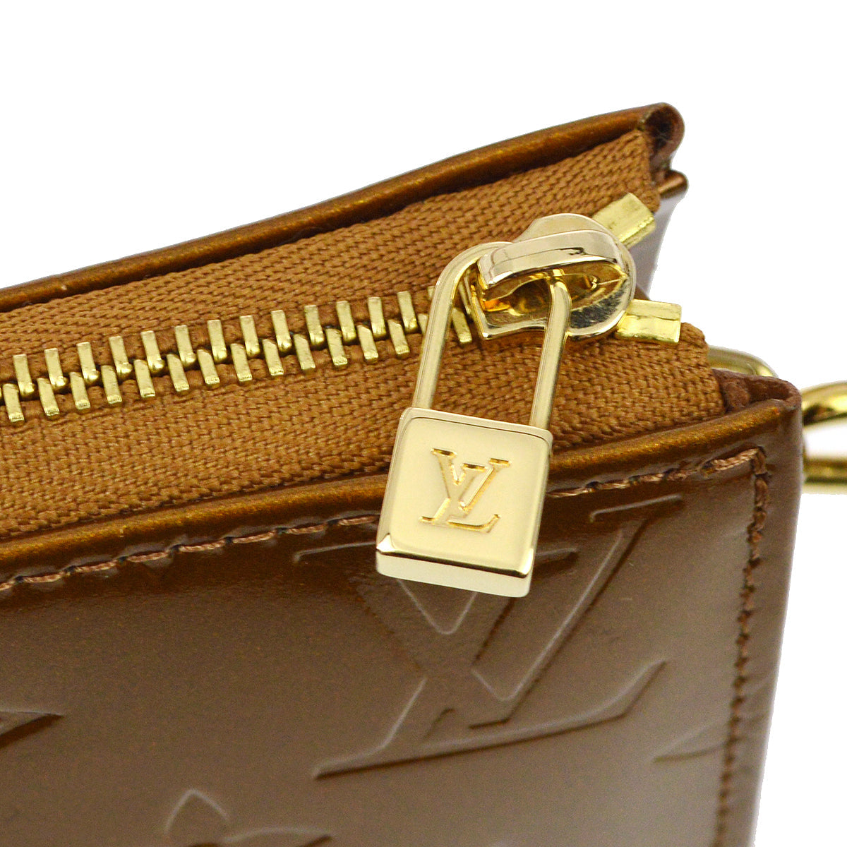 Louis Vuitton 2001 Bronze Monogram Vernis Lexington M91133