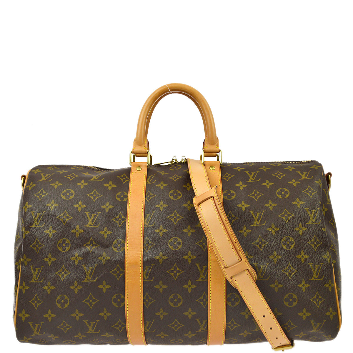 Louis Vuitton 2001 Monogram Keepall Bandouliere 45 M41418