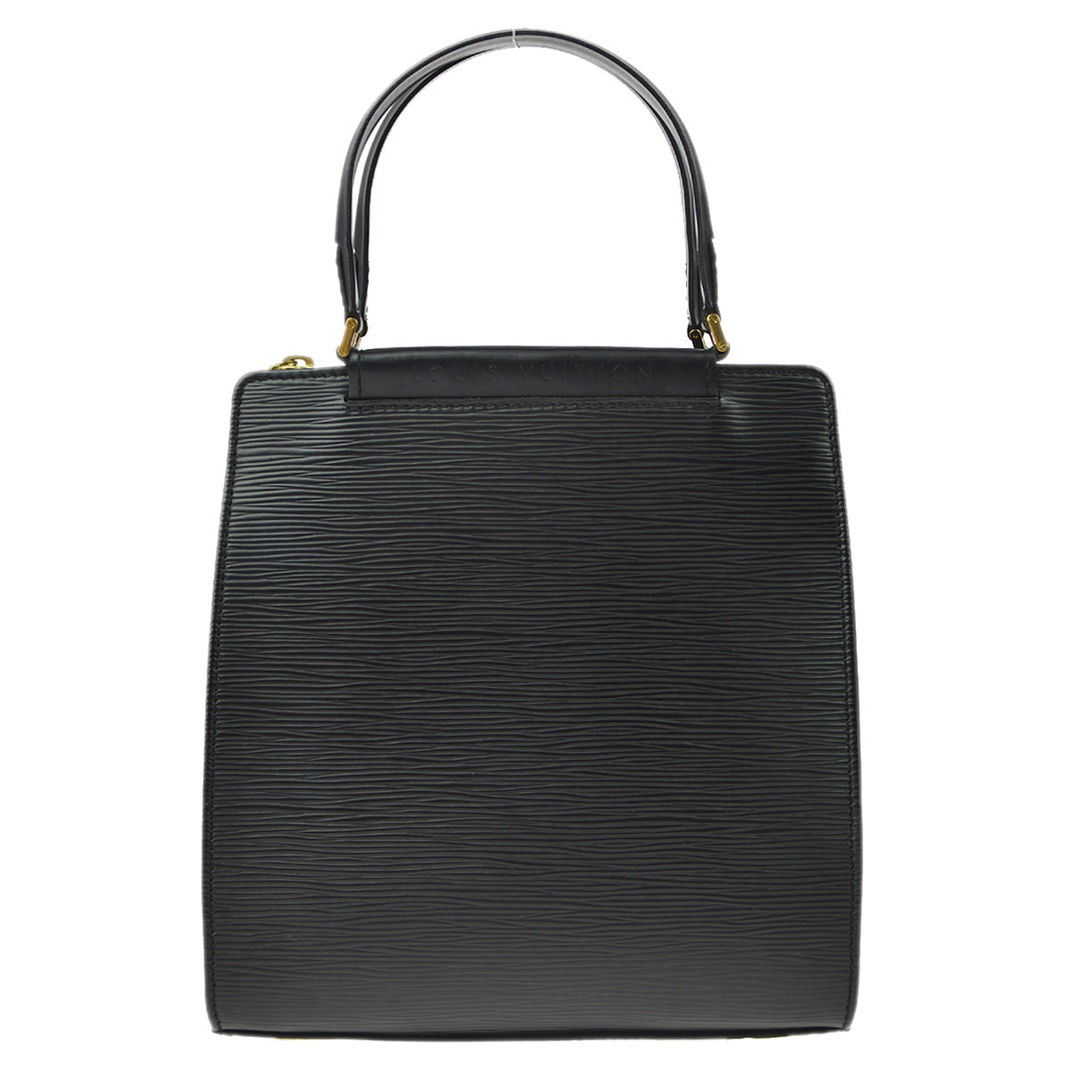 Louis Vuitton Black Epi Figari PM Handbag M52012