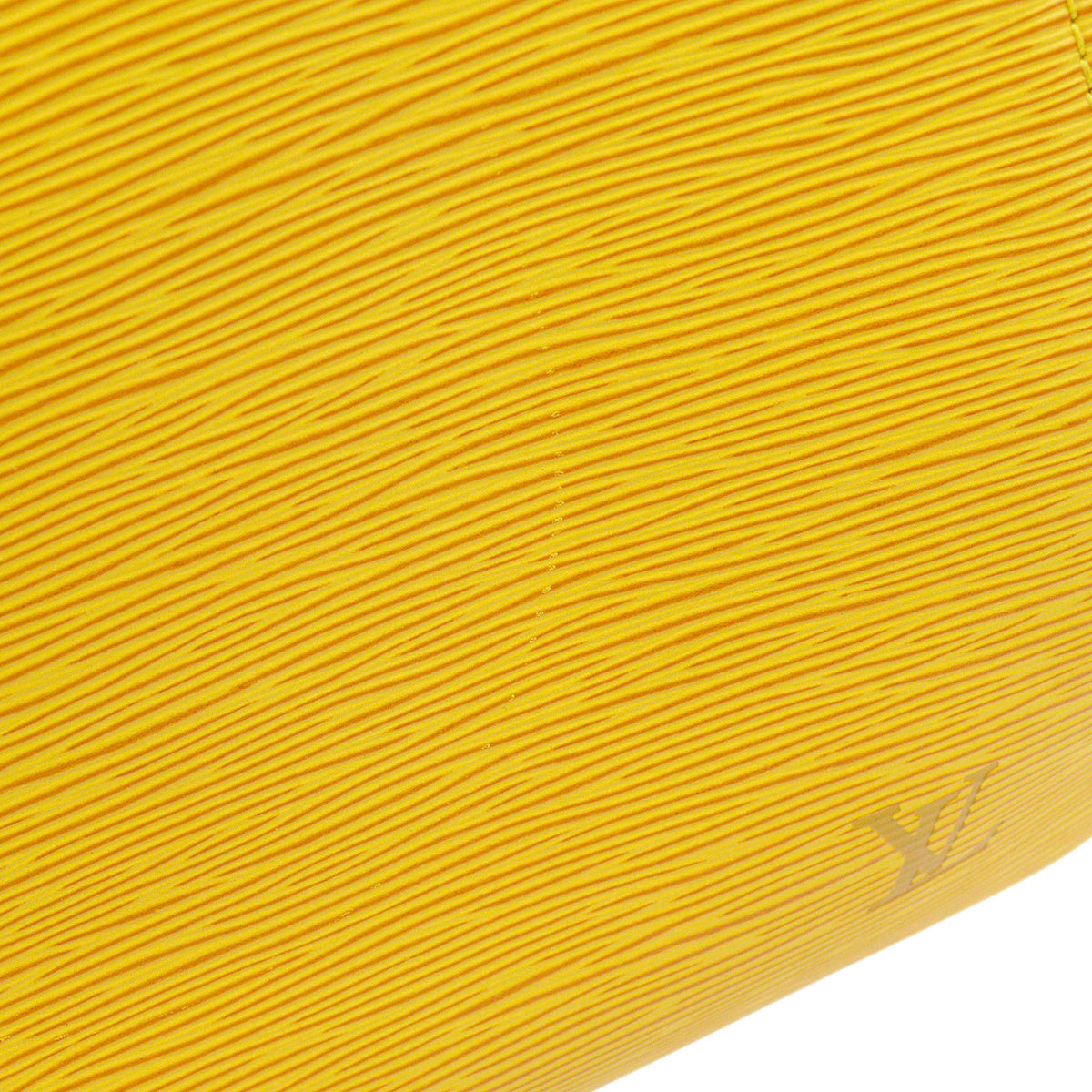 Louis Vuitton 1998 Yellow Epi Pont Neuf Handbag M52059