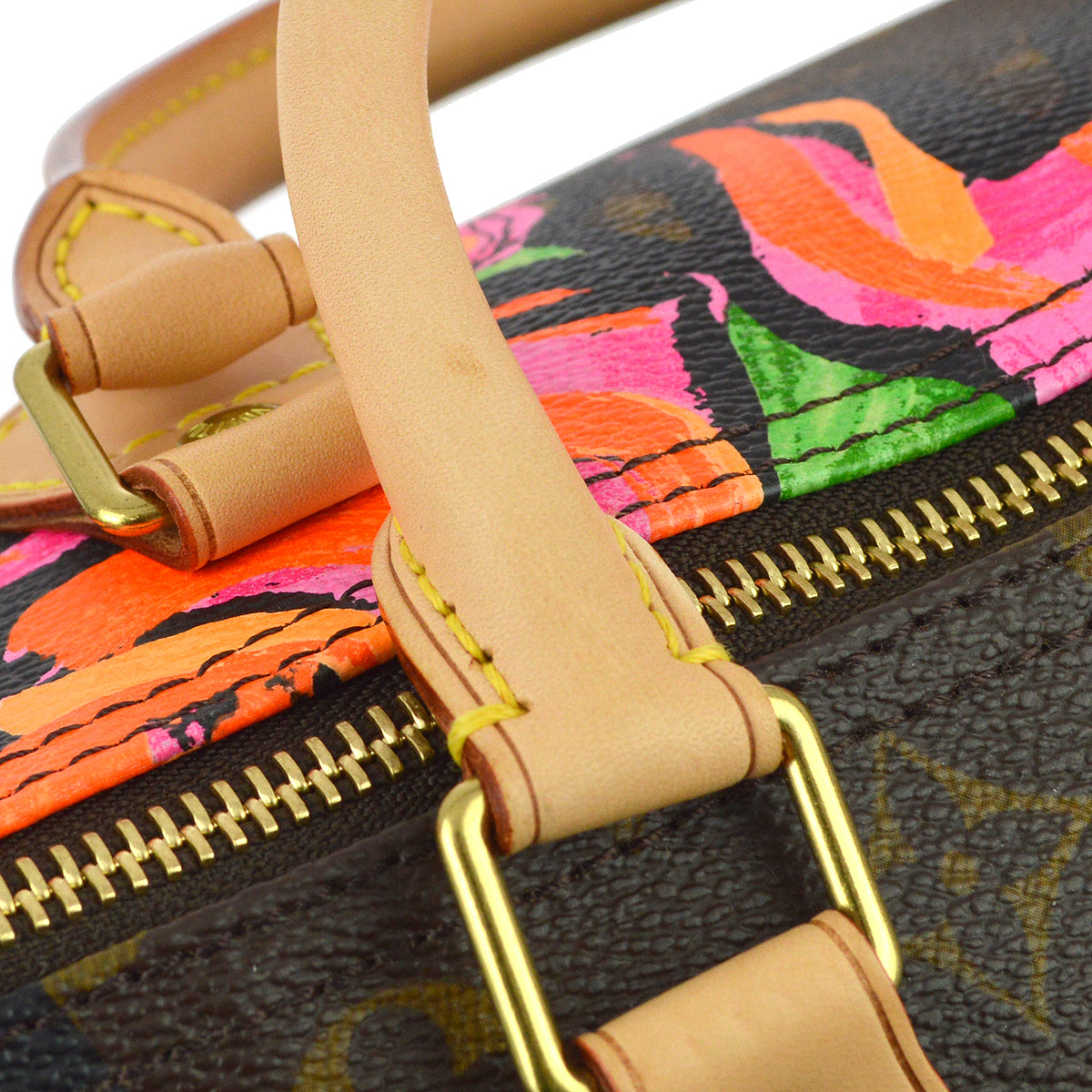 Louis Vuitton 2008 Monogram Rose Speedy 30 Handbag M48610