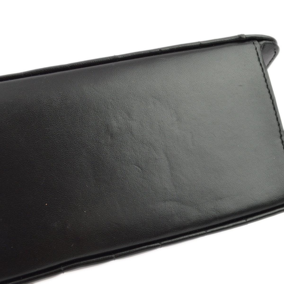Chanel Black Lambskin Mademoiselle Chain Shoulder Bag