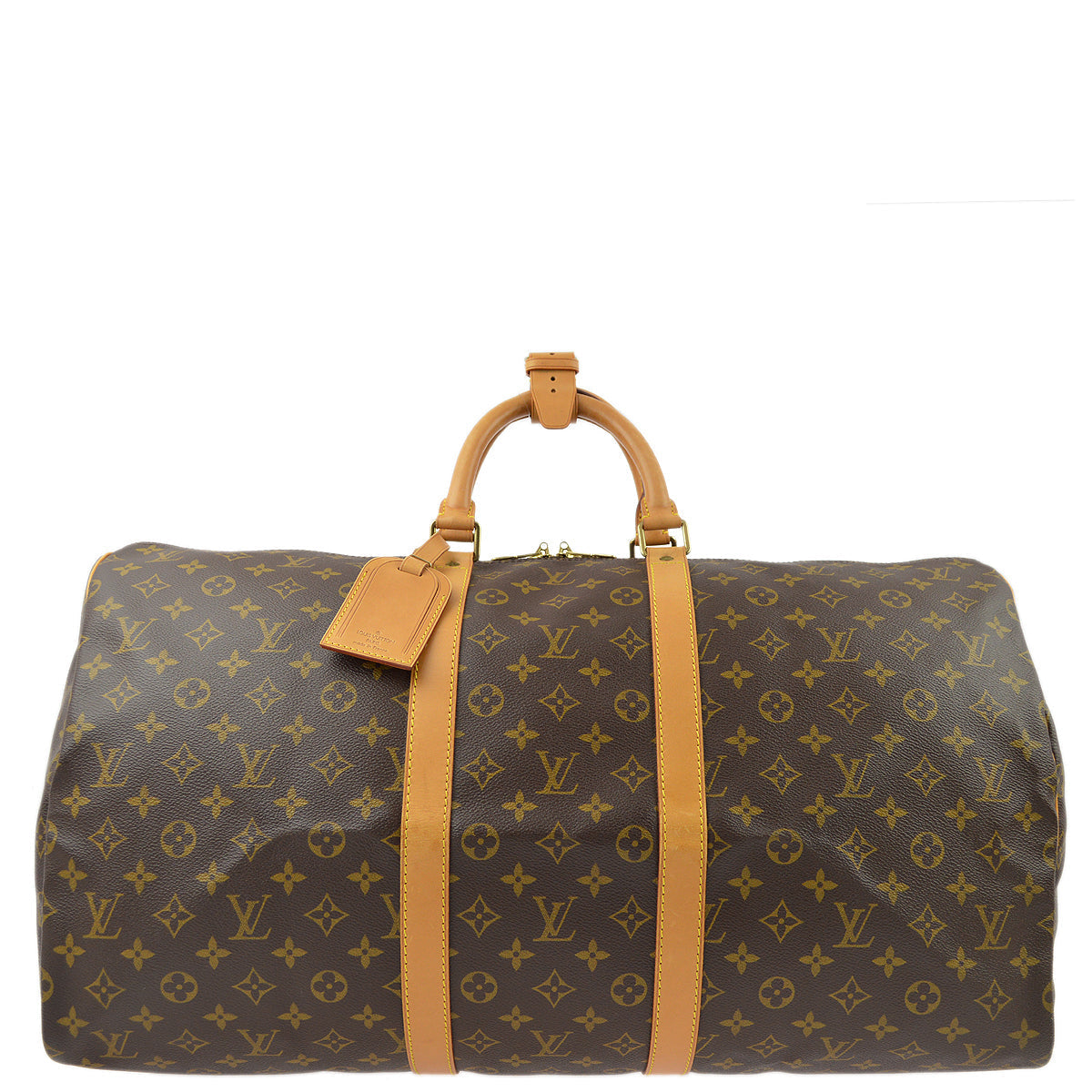 Louis Vuitton 1995 Monogram Keepall 55 Travel Duffle Handbag M41424