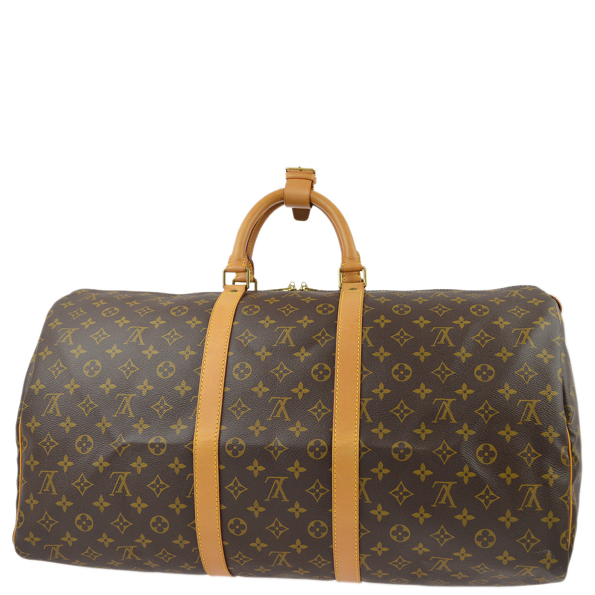 Louis Vuitton 1995 Monogram Keepall 55 Travel Duffle Handbag M41424