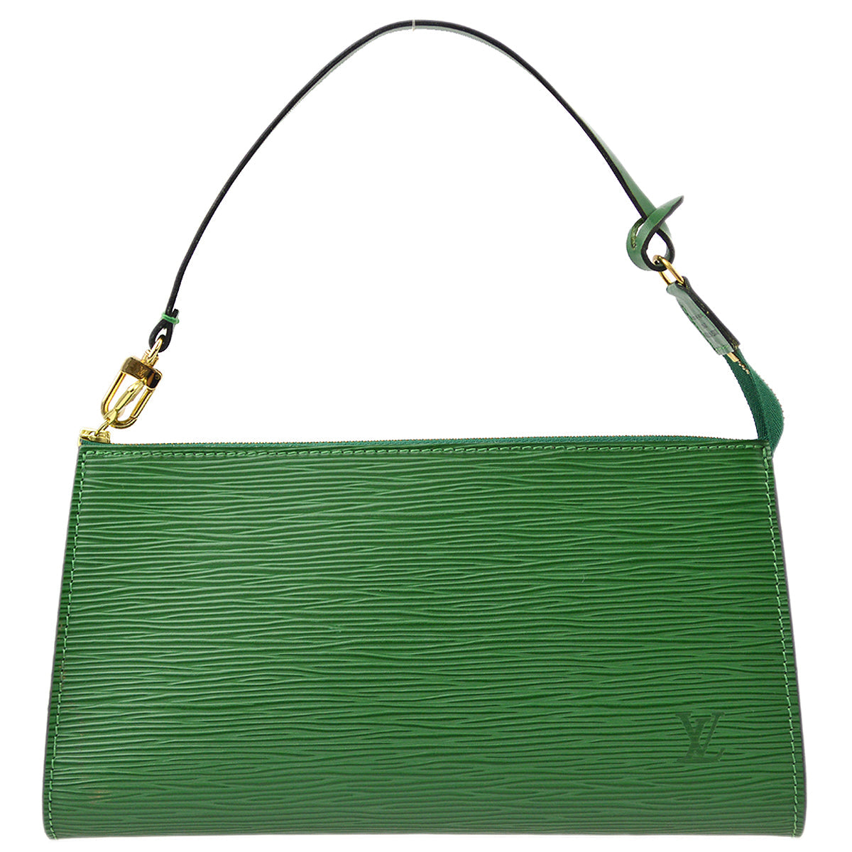 Louis Vuitton Green Epi Pochette Accessoires Handbag M52954