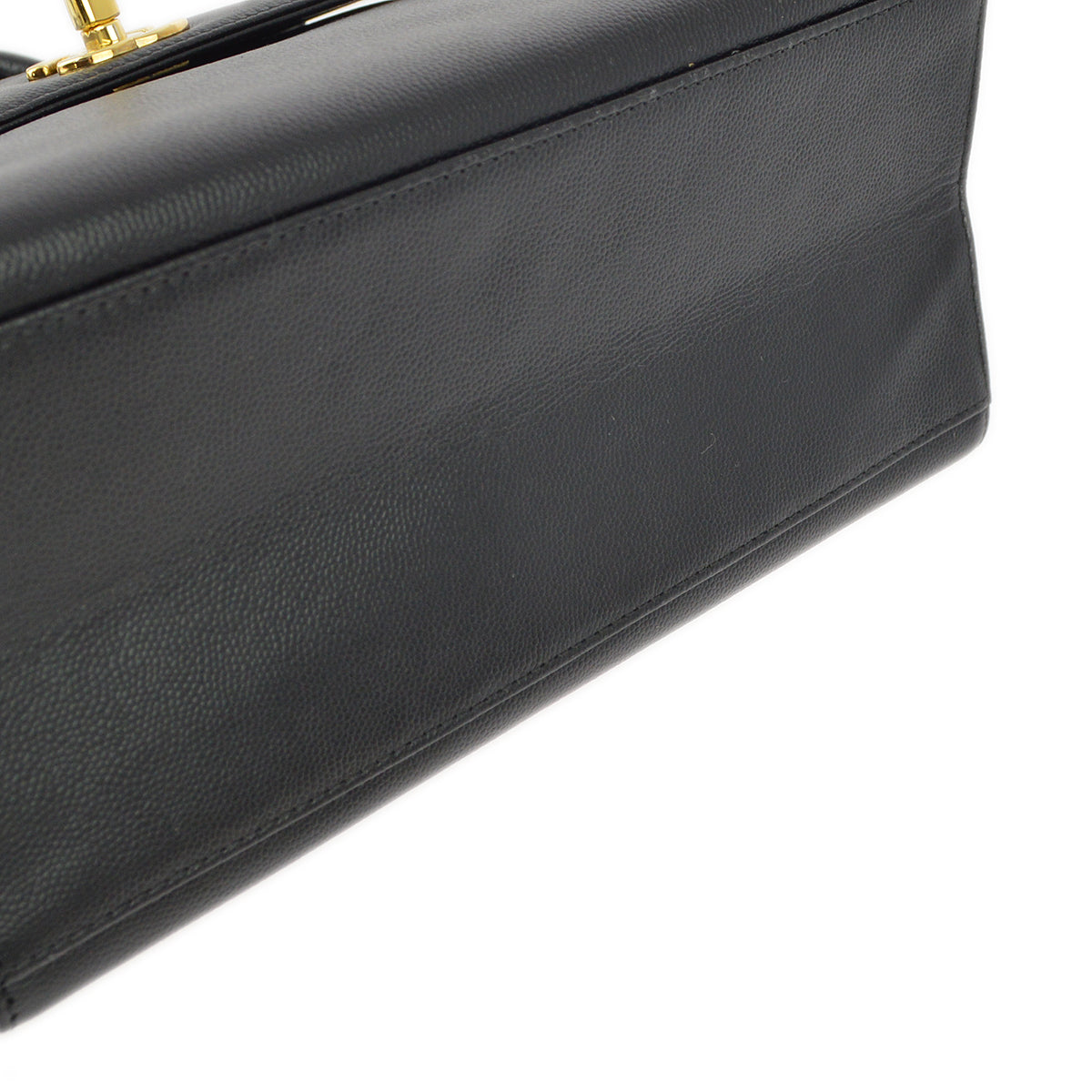 Chanel Black Caviar Braided Shoulder Bag