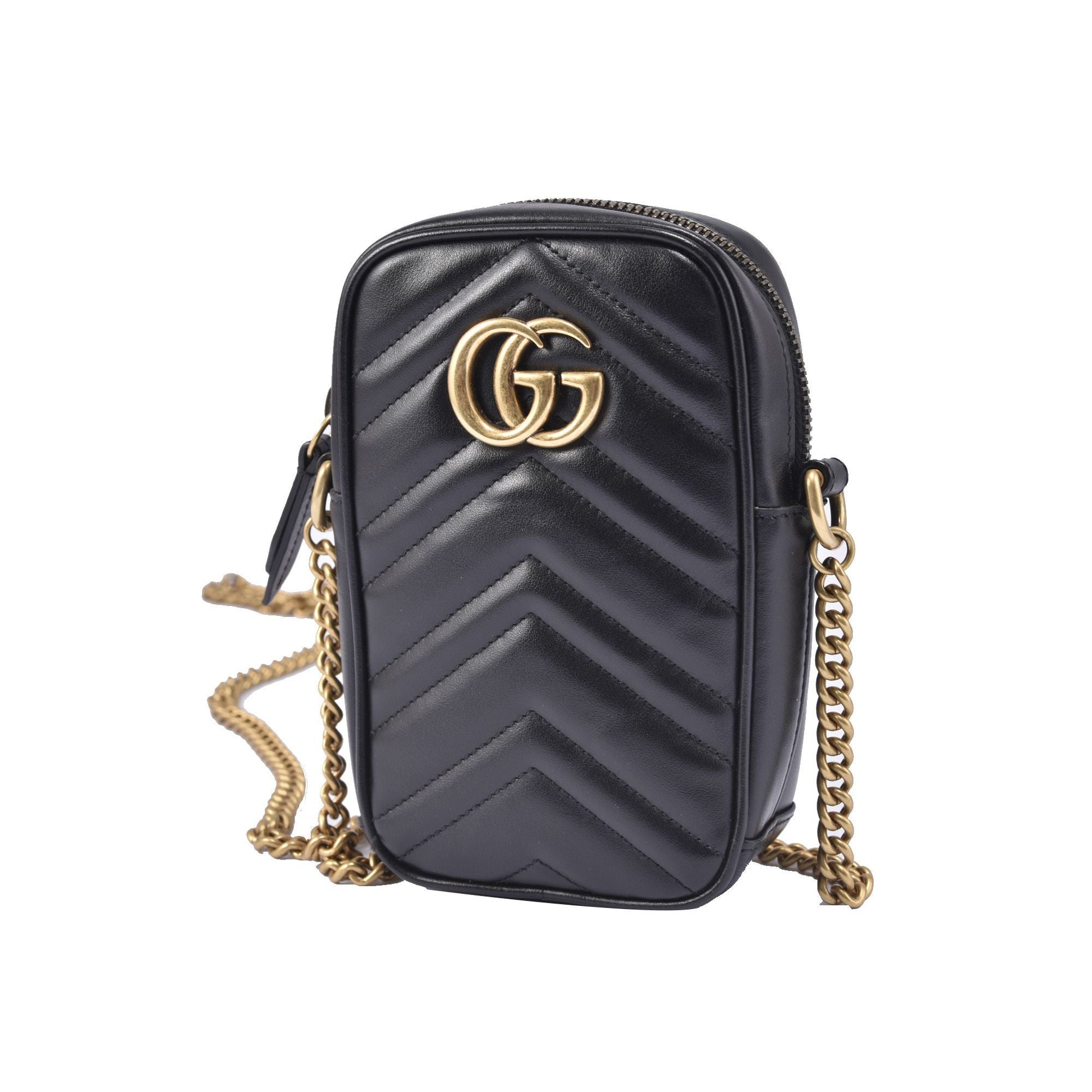 Gucci Leather Mini Crossbody