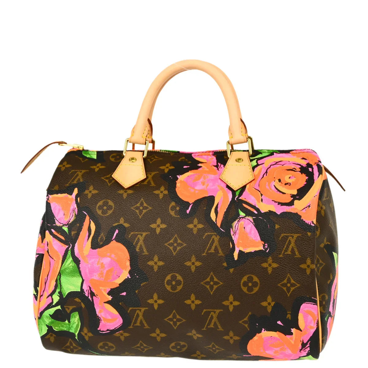 Louis Vuitton 2008 Monogram Rose 30 Handbag M48610