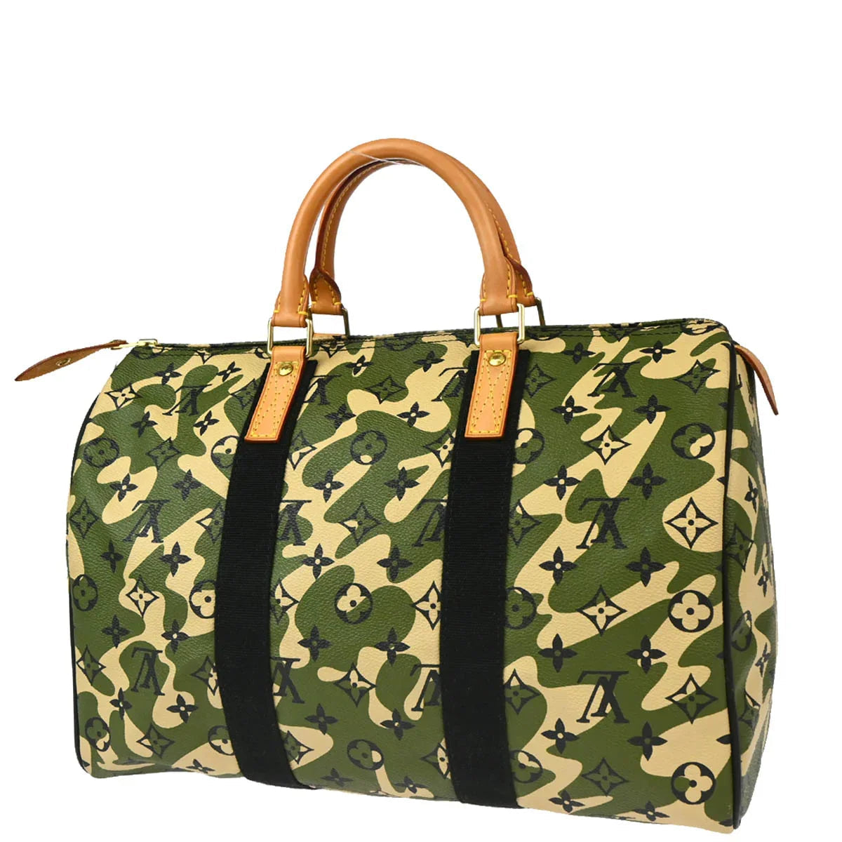 Louis Vuitton 2008 Green Monogramouflage 35 Handbag M95773