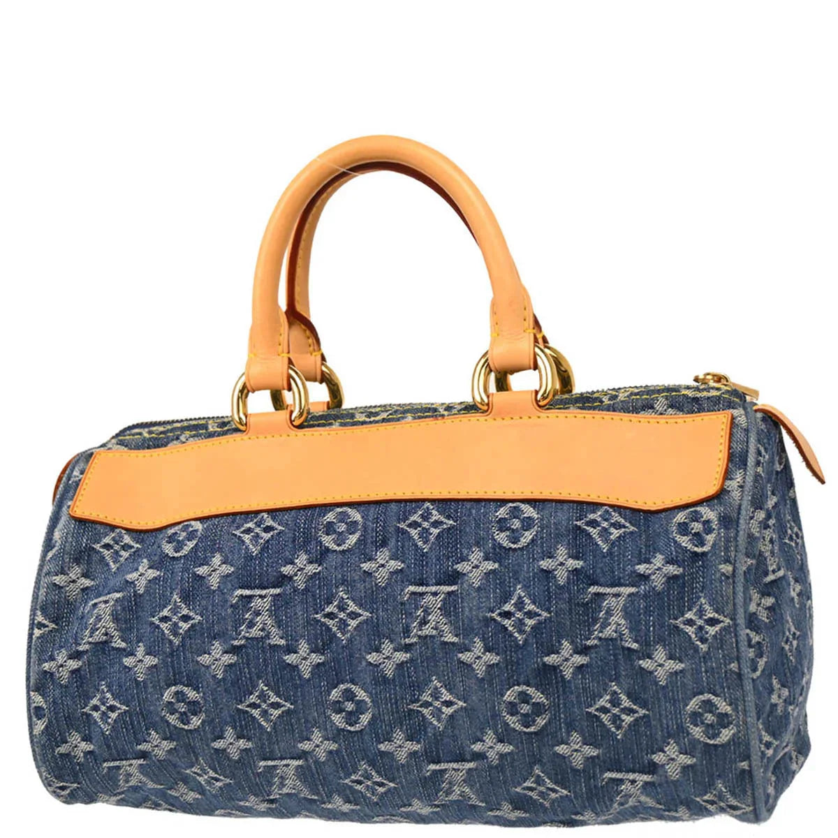 Louis Vuitton 2006 Blue Monogram Denim Neo Handbag M95019