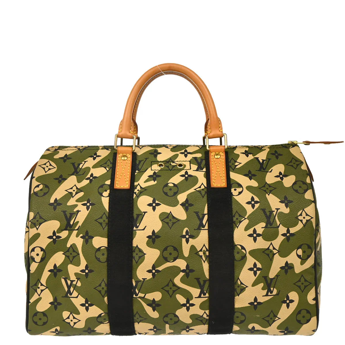 Louis Vuitton 2008 Green Monogramouflage 35 Handbag M95773