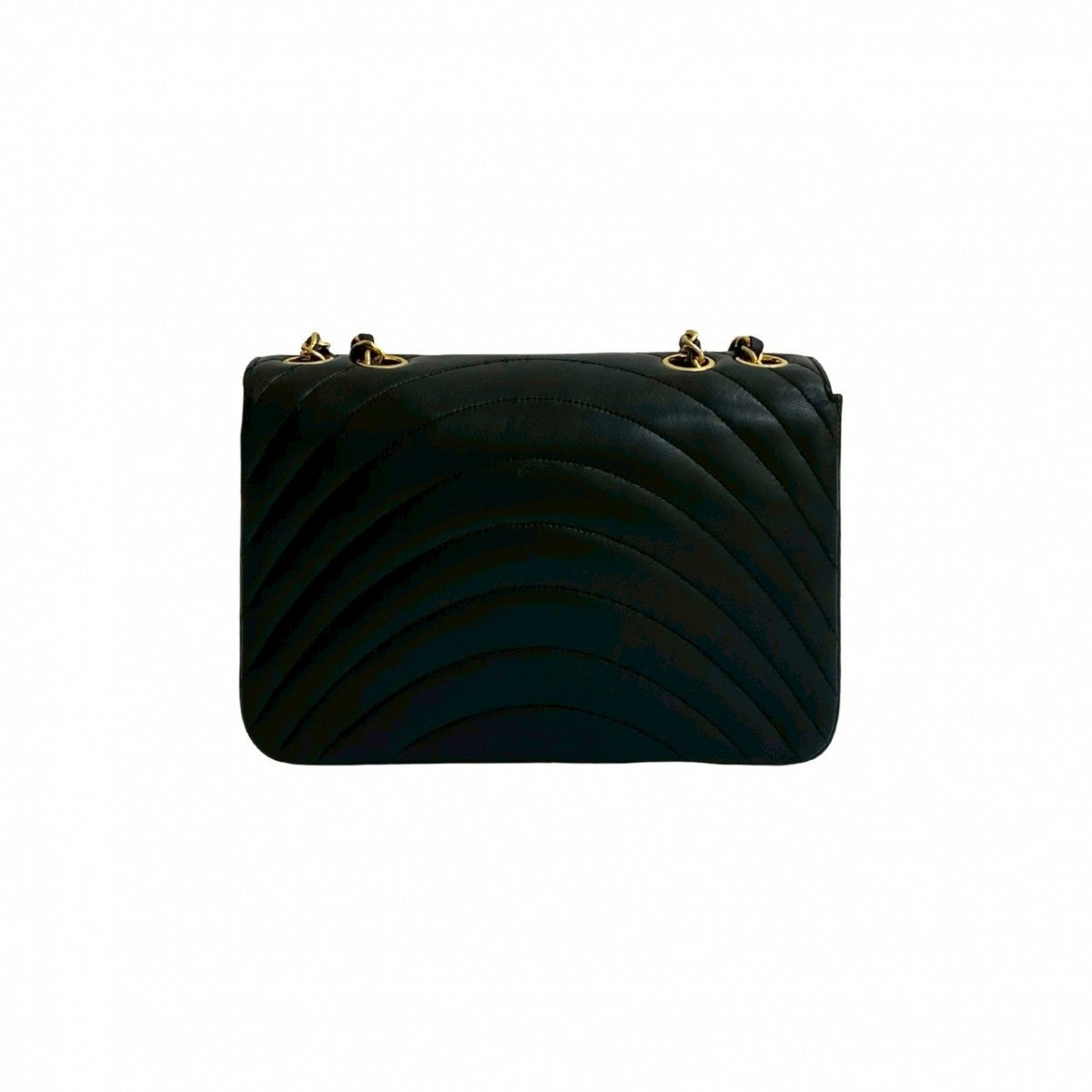CHANEL Shoulder Bag lambskin black