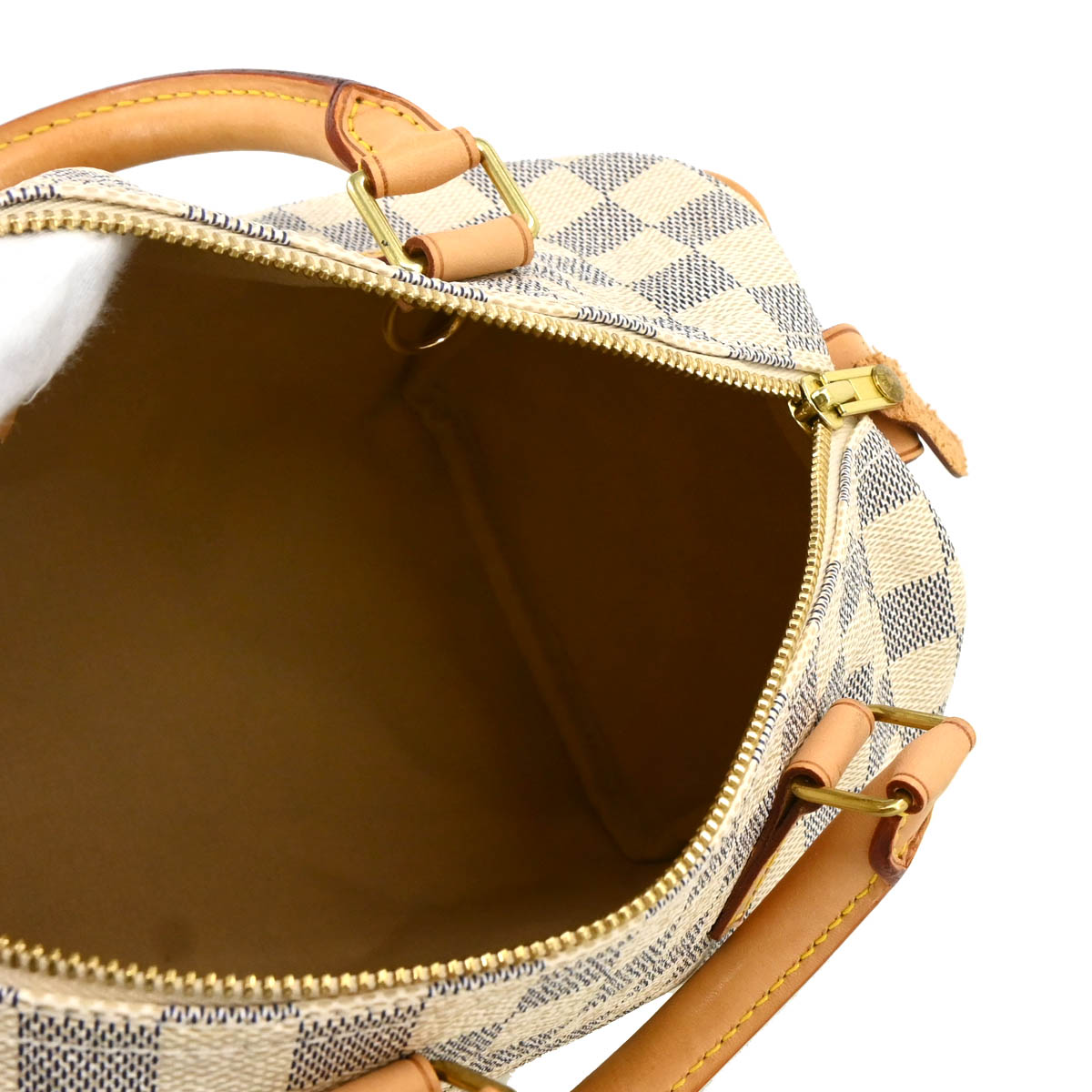 Louis Vuitton 2010 Damier Azur 25 Handbag N41534