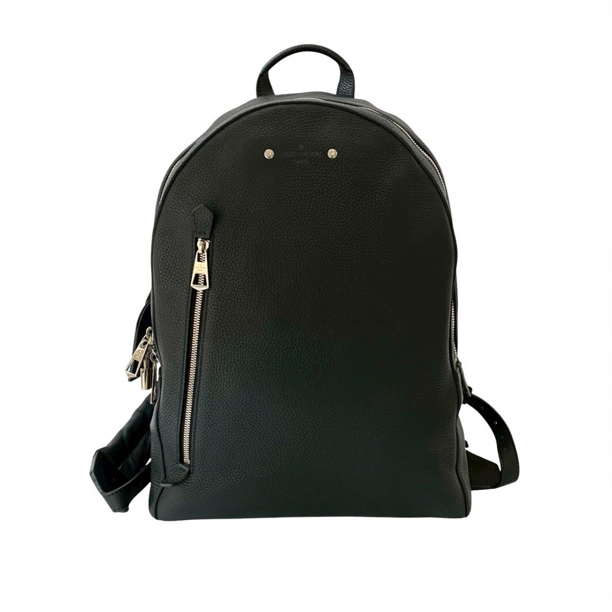 LOUIS VUITTON Backpack M42687 Taurillon Clemence Leather black Day pack Armando mens