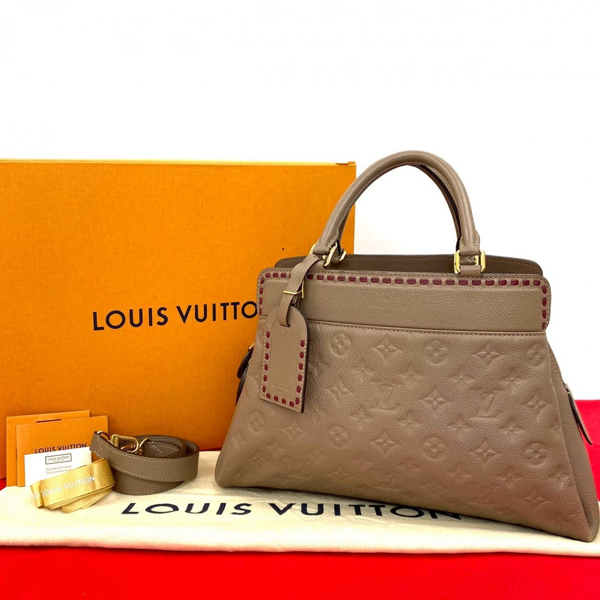 LOUIS VUITTON Shoulder Bag M43739 Monogram Ann Platt beige Monogram Ann Platt Vosges