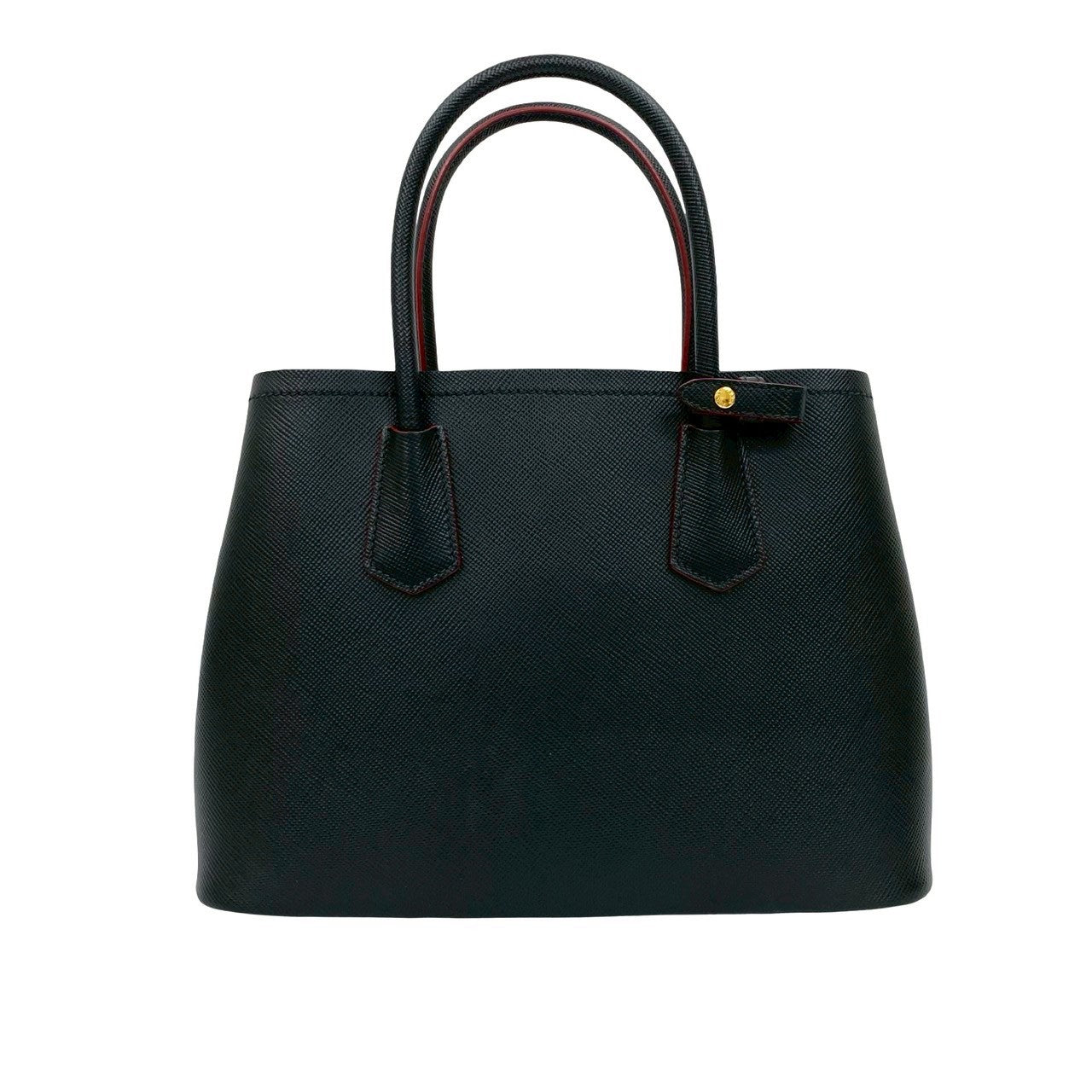 PRADA Shoulder Bag leather black