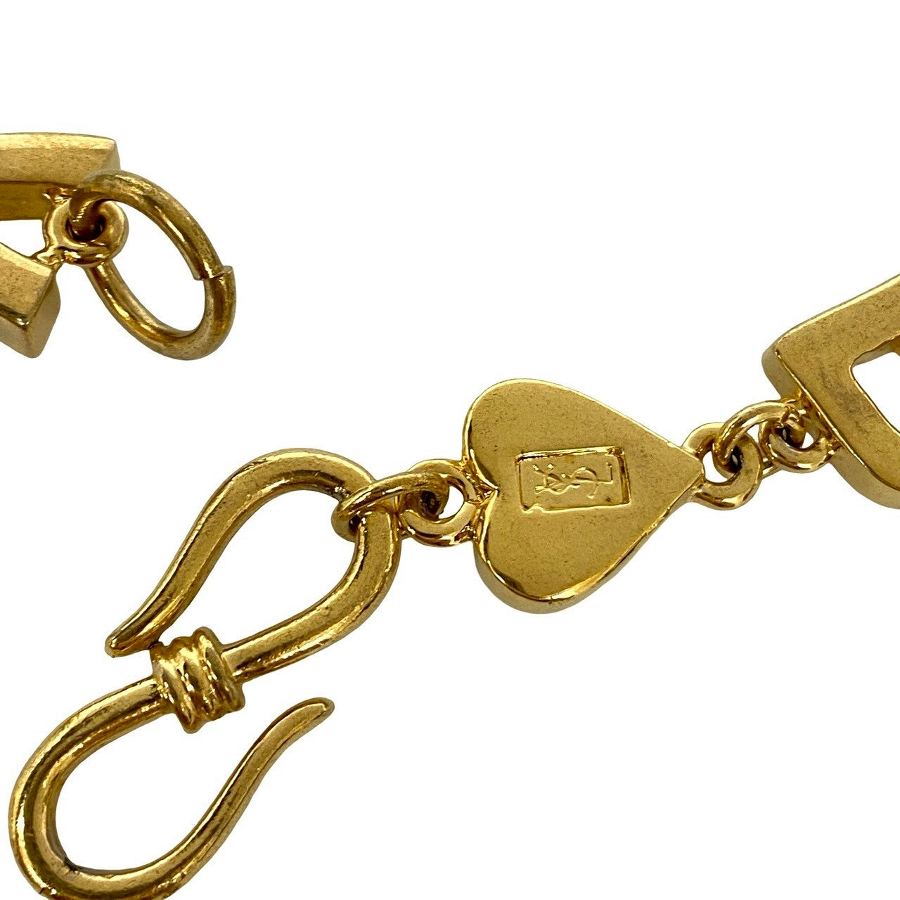 YVES SAINT LAURENT Necklace Gold Plated gold
