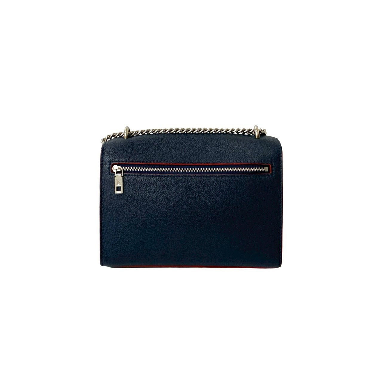 LOUIS VUITTON Shoulder Bag leather Navy マイロックミー BB