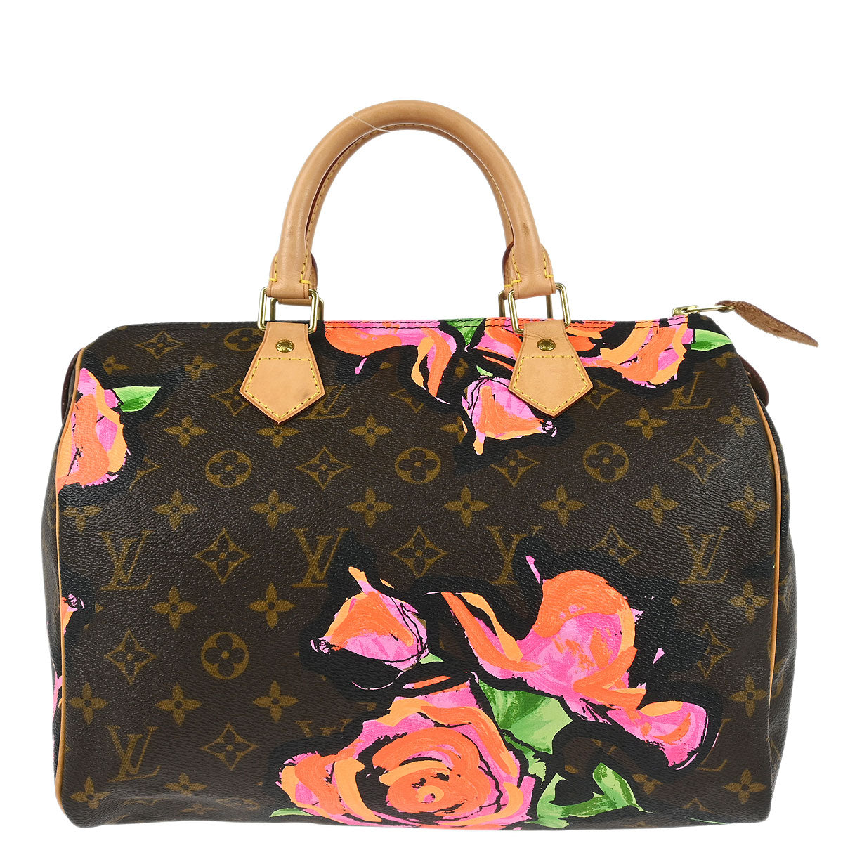 Louis Vuitton 2008 Monogram Rose 30 Handbag M48610