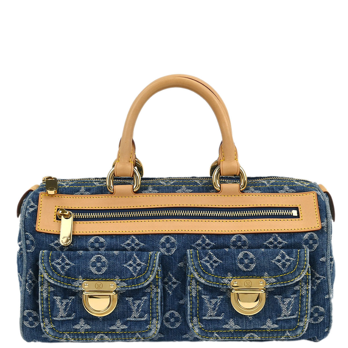 Louis Vuitton Blue Monogram Denim Neo Handbag M95019