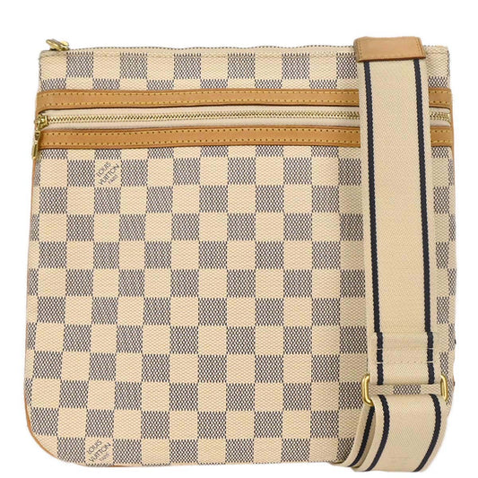 Louis Vuitton 2007 Damier Azur Pochette Bosphore Crossbody Bag N51112