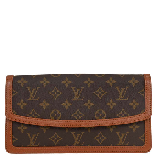 Louis Vuitton 1990 Monogram Pochette Dame PM Clutch Bag M51812