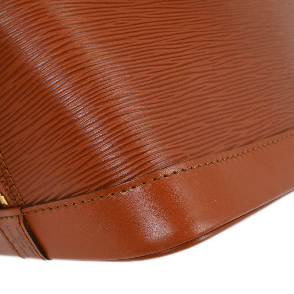 Louis Vuitton 1998 Brown Epi Alma Handbag M52143