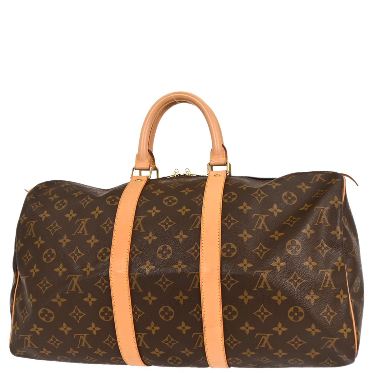 Louis Vuitton 2002 Monogram Keepall 45 Travel Handbag M41428