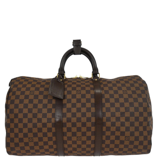 Louis Vuitton 2007 Damier Keepall 50 Travel Duffle Handbag N41427