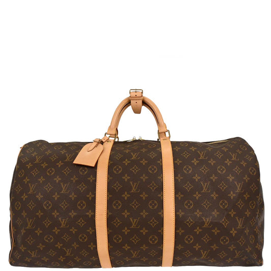 Louis Vuitton 2001 Monogram Keepall 60 Duffle Bag M41422