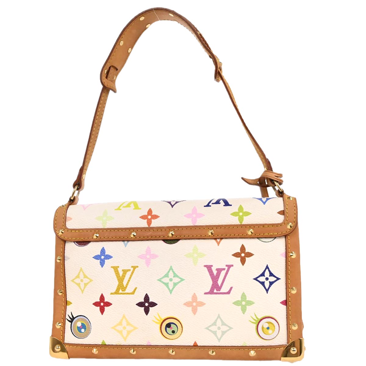 Louis Vuitton 2003 Eye Love Monogram Pochette Eye Miss You M92055