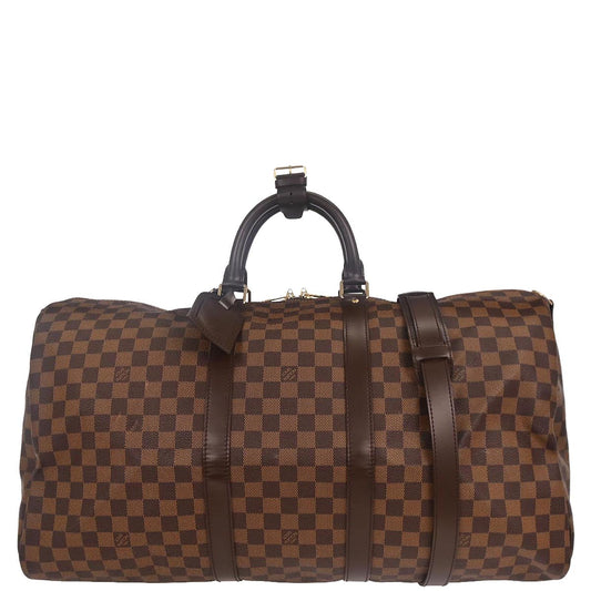 Louis Vuitton 2006 Damier Keepall Bandouliere 55 Duffle Bag N41414