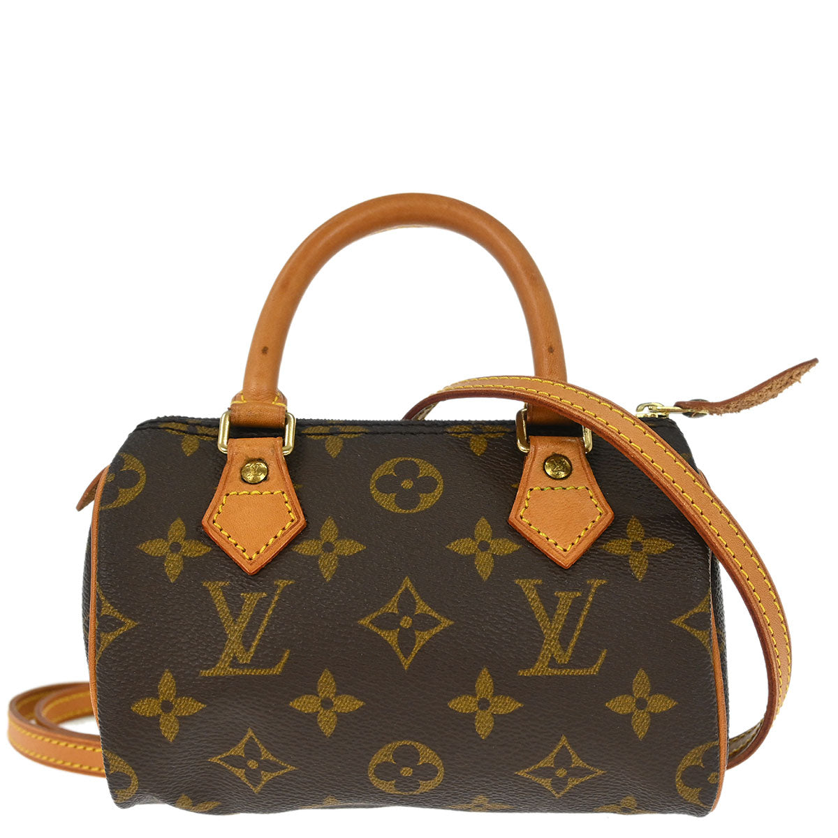Louis Vuitton 1995 Monogram Mini 2way Shoulder Handbag M41534