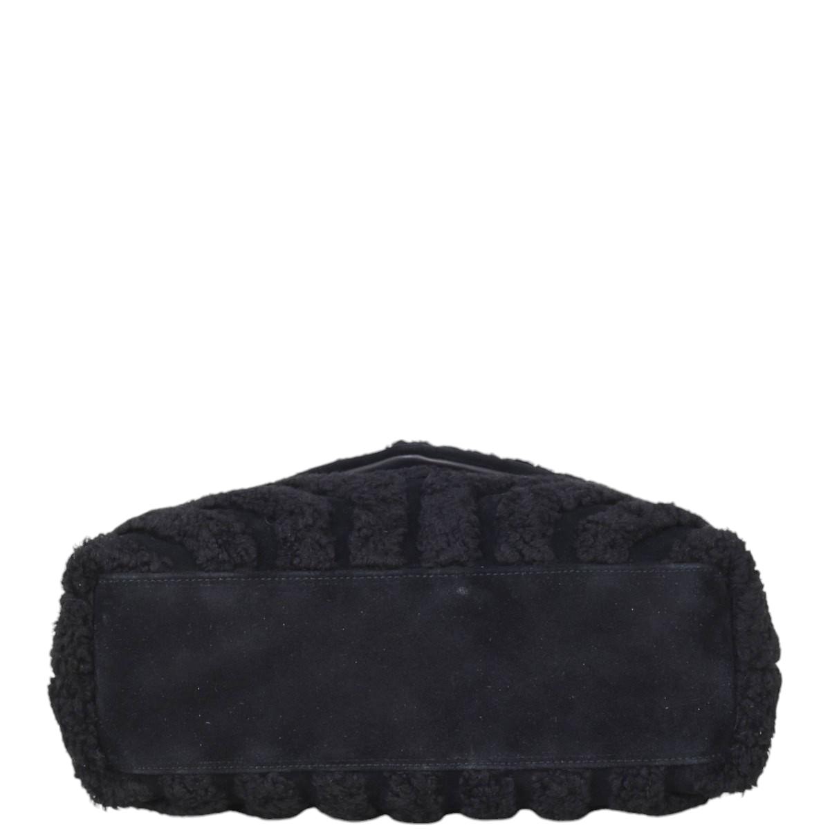 Saint Laurent Loulou Shearling Medium