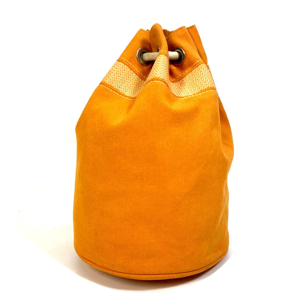 HERMES Shoulder Bag cotton Orange Shoulder Sac Marine Receive MM Women
