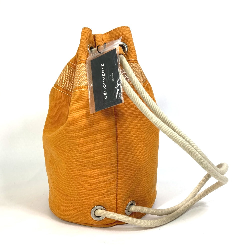 HERMES Shoulder Bag cotton Orange Shoulder Sac Marine Receive MM Women