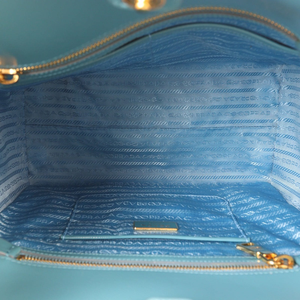 Prada Saffiano Vernice Pyramid Tote