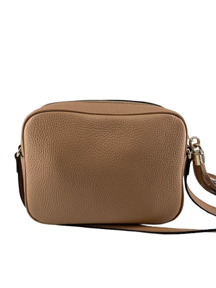 Gucci Soho Wristlet Pouch Leather Camel Leather Bag ( )