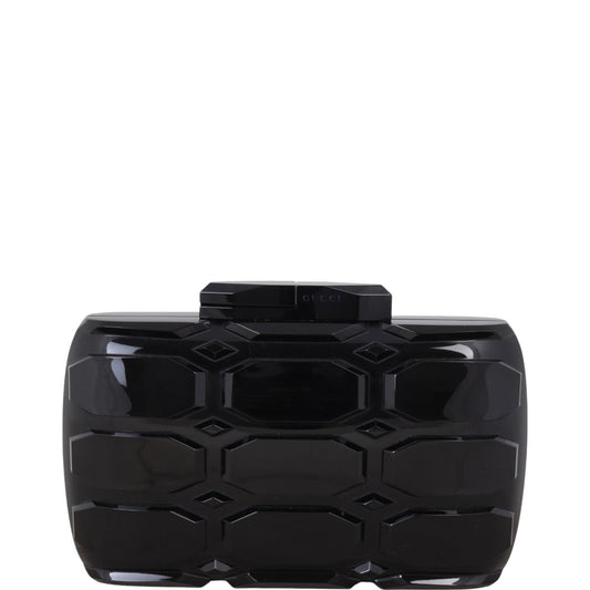 Gucci Aristographic Plexiglass Clutch