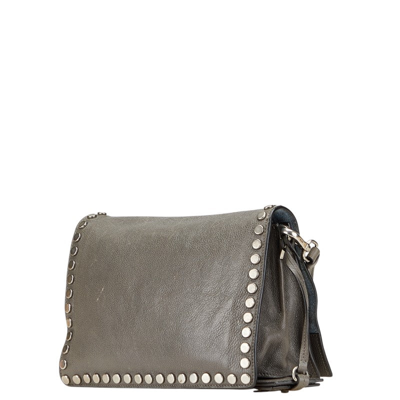 Prada Etiquette Leather Shoulder Bag
