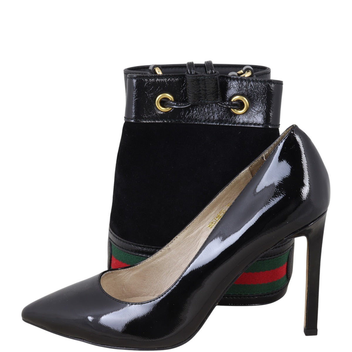 Gucci Ophidia Suede Bucket Bag Mini
