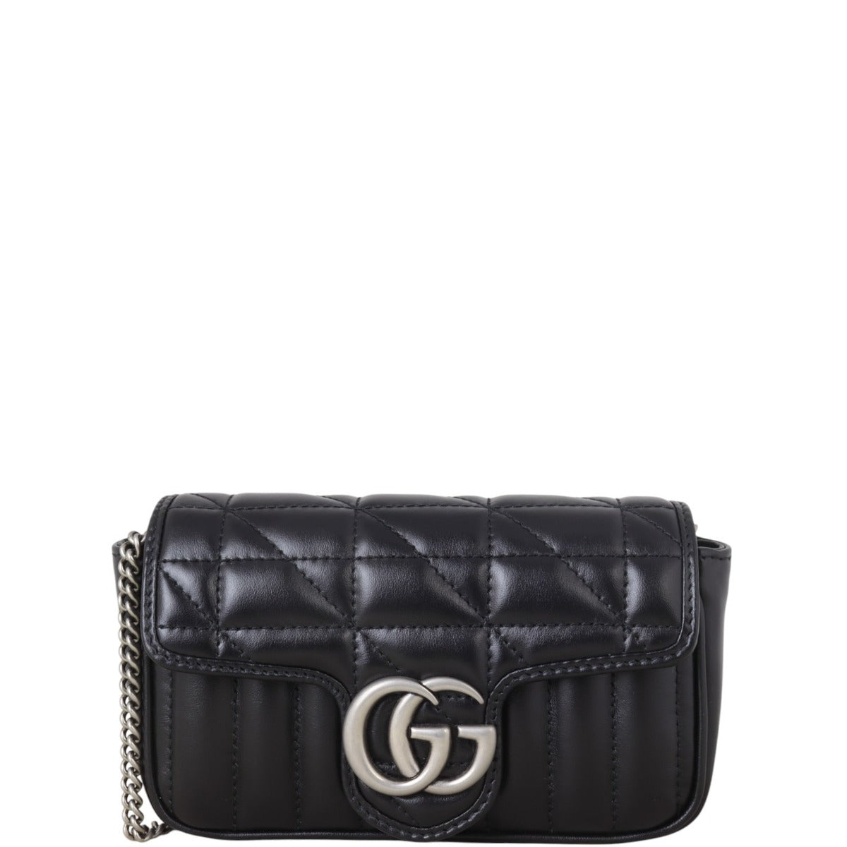 Gucci GG Marmont Matelasse Super Mini Shoulder Bag