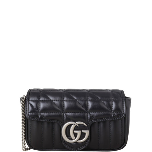 Gucci GG Marmont Matelasse Super Mini Shoulder Bag